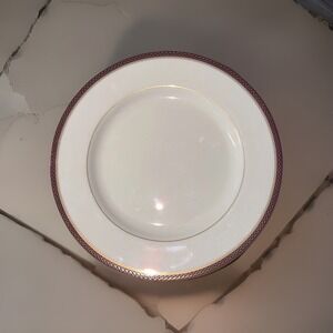 Mikasa Ashton L3444, replacement china Salad Plate Purple Gold Trim Thailand